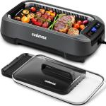 CUSIMAX 1500W Smokeless Electric Indoor BBQ Grill