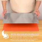 HUAKENER Large Stainless Steel Kitchen Cutting Board