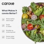 CAROTE 6.4 Qt Stainless Steel Salad Spinner
