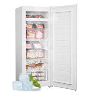 Upstreman 7.0 Cu.Ft Upright Freezer with Shelves