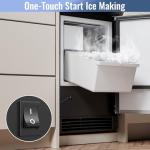IECIVC 15'' Under Counter Ice Maker Machine