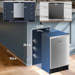 IECIVC 15'' Under Counter Ice Maker Machine