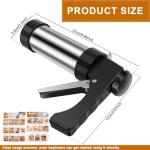 Stainless Steel Churro Maker Gun with Accessories