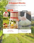 VEVOR Heavy Duty Fruit Wine Press - 6L
