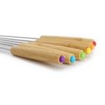 MegaChef Cast Iron Fondue Pot Set, 6 Forks