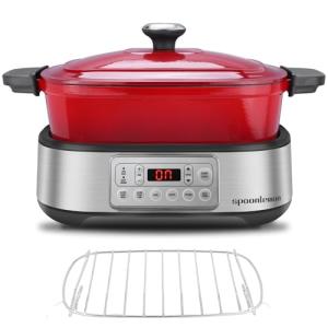 Spoonlemon 5.8QT Electric Dutch Oven Multi-Cooker