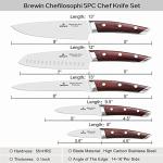 Japanese Chef Knife Set - 5 Pieces, Pakkawood Handles