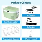 Megiu 12V Portable Car Freezer and Cooler