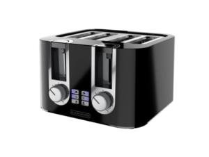 BLACK+DECKER 4-Slice Toaster with 7 Toast Shades