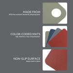 Sur La Table Color-Coded Flexible Cutting Mats Set