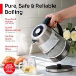 Mueller RapidBoil 1.8L Electric Kettle, LED Light