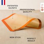 Silpat Non-Stick Silicone Baking Mat, Half Sheet