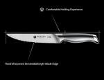 WIZEKA 8-Piece German Stainless Steel Steak Knives Set