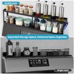 OTraki Magnetic 2-Tier Spice Rack Shelf