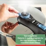 T-fal 8.5 Quart Stainless Steel Pressure Cooker