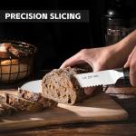 LIN ZHI REN 8-Inch Sourdough Bread Knife