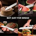 LIN ZHI REN 8-Inch Sourdough Bread Knife