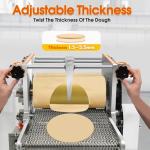 Electric Tortilla Maker with Adjustable Thickness