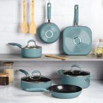 Goodful 12-Piece Ceramic Nonstick Cookware Set