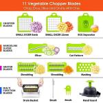 12-in-1 Vegetable Chopper and Slicer Gadget