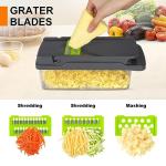 12-in-1 Vegetable Chopper and Slicer Gadget