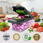 12-in-1 Vegetable Chopper and Slicer Gadget