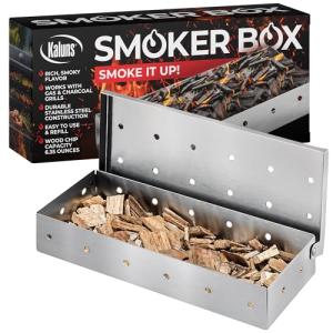 Kaluns Stainless Steel Smoker Box for Grills