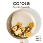 CAROTE 14-Piece Nonstick Ceramic Cookware Set