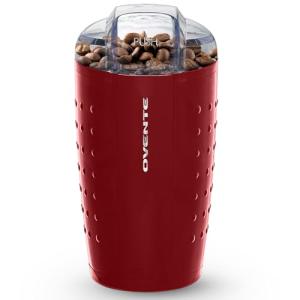 OVENTE Compact Electric Coffee Grinder - Maroon