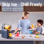 Home Slushie Machine with Auto-Clean and 7 Functions