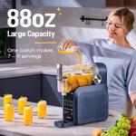 Home Slushie Machine with Auto-Clean and 7 Functions