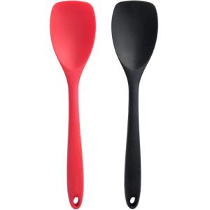 Silicone Spatula Spoon Set - Heat Resistant & Flexible