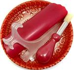 BonCera Ceramic Garlic Grater Set with Accessories