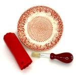 BonCera Ceramic Garlic Grater Set with Accessories