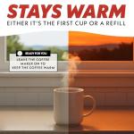 Gourmia 12-Cup Drip Coffee Maker with One-Touch Controls