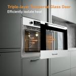 TOPWISH 24 Inch Electric Convection Wall Oven