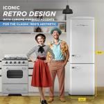 Classic Retro 12 cu.ft Refrigerator with Freezer Drawers