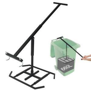 Large Manual Trash Compactor for Outdoor Bins