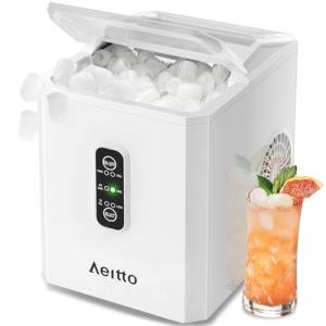 Countertop Ice Maker - 26Lbs/24H, Self-Cleaning