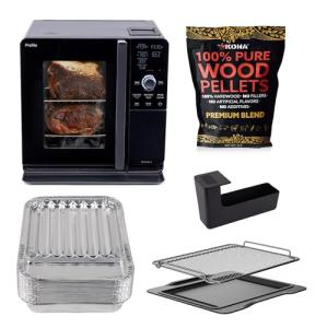 GE Profile Smart Indoor Pellet Smoker Bundle