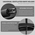 12-Piece Premium Kitchen Knife Set with Block