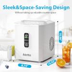 Countertop Ice Maker - 26Lbs/24H, Self-Cleaning