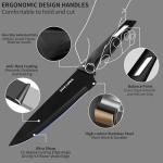 12-Piece Premium Kitchen Knife Set with Block