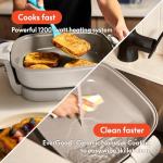 Bella Make & Take Electric Skillet with Ceramic Coating