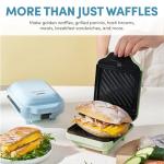 Aroma 3-in-1 Panini Press, Grill, Waffle Maker