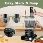 12-Cup Food Processor with Digital Timer and Chopper