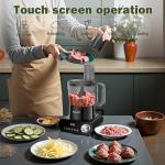 12-Cup Food Processor with Digital Timer and Chopper