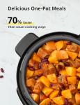 COMFEE' 8 Quart Multi-Function Pressure Cooker