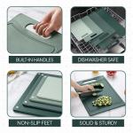 Colorful Non-Slip Cutting Board Set – 4 Boards