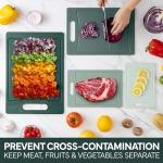 Colorful Non-Slip Cutting Board Set – 4 Boards